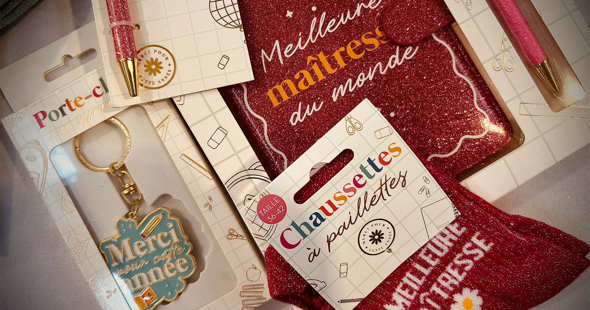 Cadeaux de fin d’année scolaire : remerciez maîtresses, maîtres, nounous, AVS et ATSEM